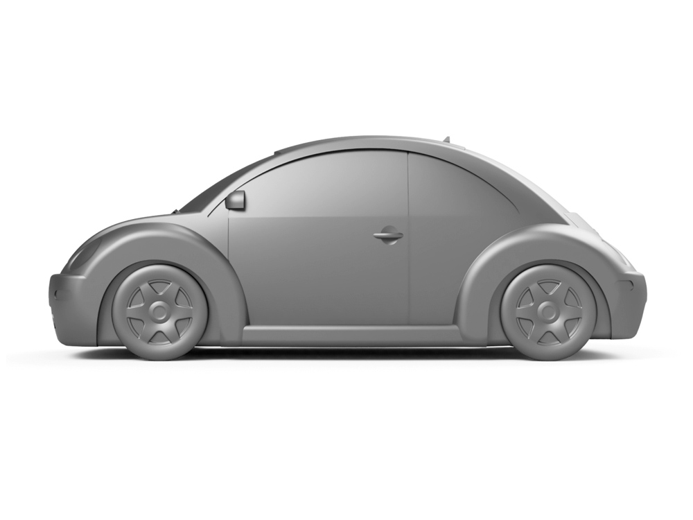 À gauche de New beetle